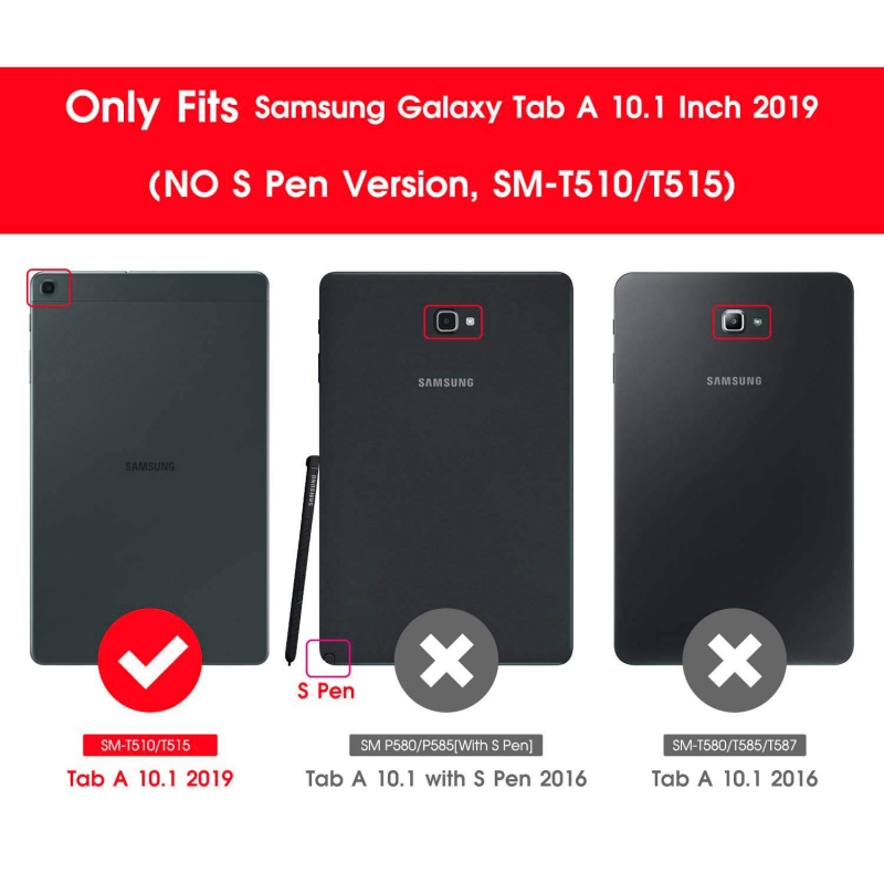 Samsung Galaxy Tab A Case SM-T510 Case for Kids Cover